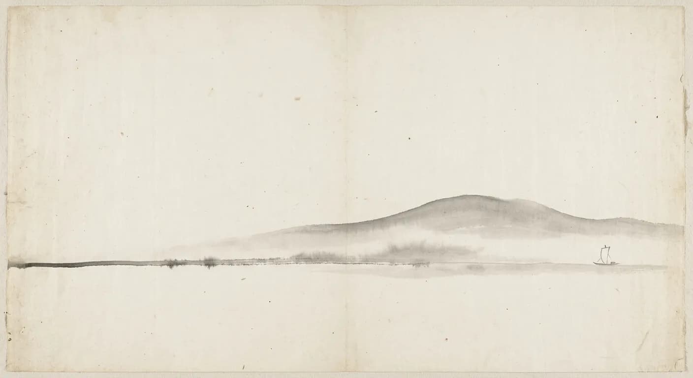 Lavis de la mer et des montagnes